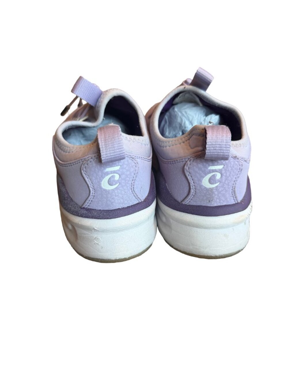 Clove Classic Sneakers Lavender Water Repellent Bungee Lace Nursing Size 7.5 - Picture 4 of 13